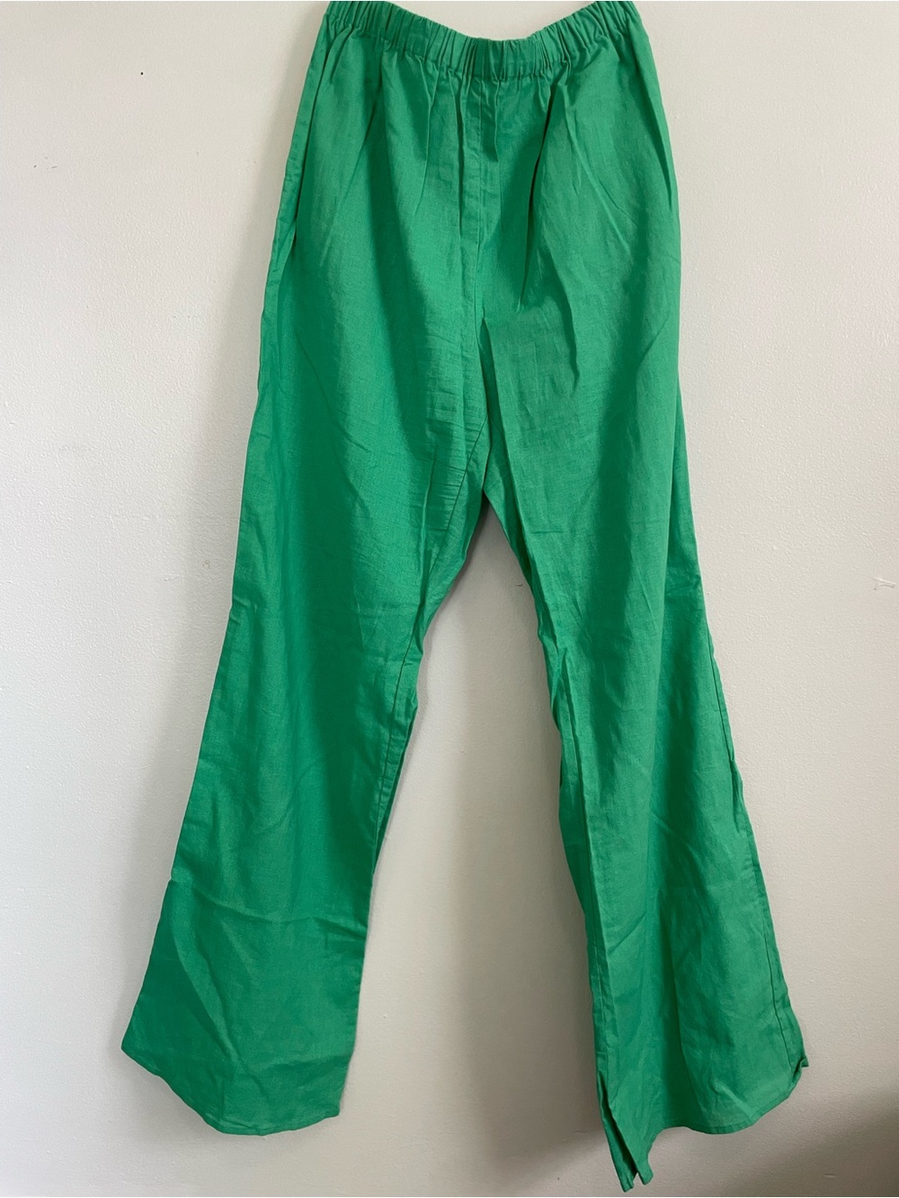 Commense Bright Green Set Vaca Set Size L Cotton Linen Set - Picture 8 of 10